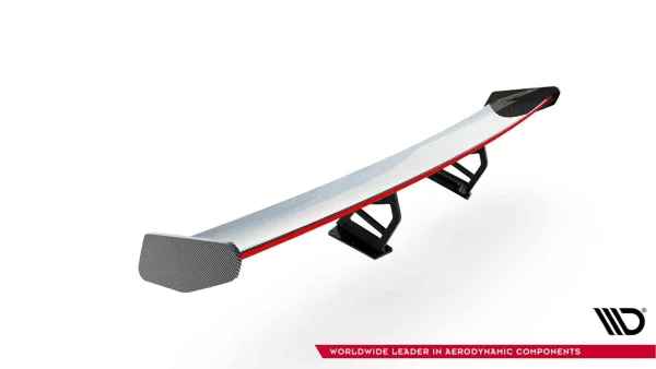 Spoiler de carbono con soportes internos para montantes V.2 + LED Porsche 718 Cayman 982c - Imagen 15