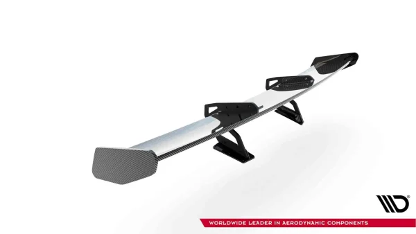Alerón de carbono con montaje en cisne superior V.2 Porsche 718 Cayman 982c - Imagen 16