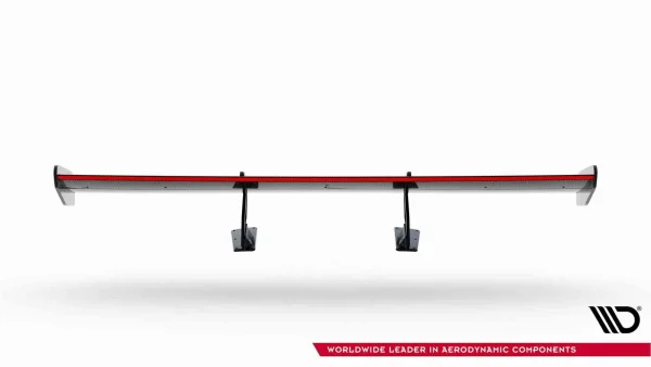 Alerón de carbono con montaje en cisne superior V.2 + LED Porsche 718 Cayman 982c - Imagen 14