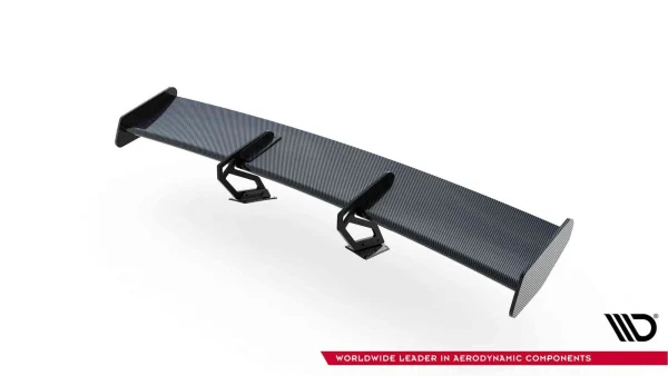 Alerón de carbono con montaje en cisne superior V.2 Porsche 718 Cayman 982c - Imagen 9