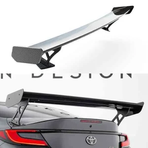 Alerón de carbono con soportes externos para montantes Toyota GR86