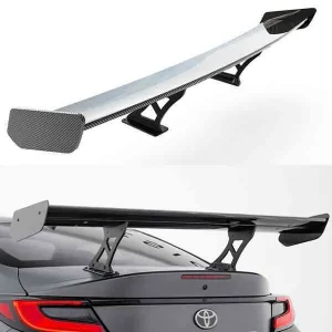 Alerón de carbono con soportes internos para montantes Toyota GR86