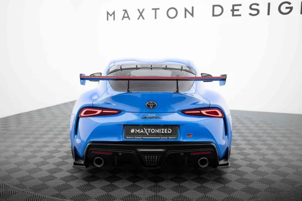 Alerón de carbono con montaje en cisne superior + LED Toyota Supra Mk5 - Imagen 8