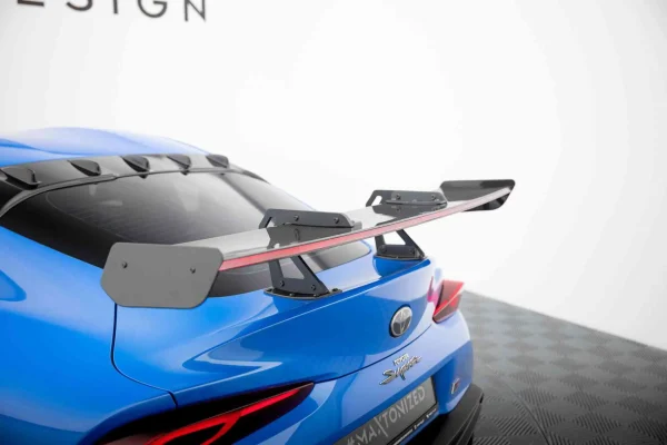 Alerón de carbono con montaje en cisne superior + LED Toyota Supra Mk5 - Imagen 10