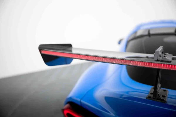 Alerón de carbono con montaje en cisne superior + LED Toyota Supra Mk5 - Imagen 13