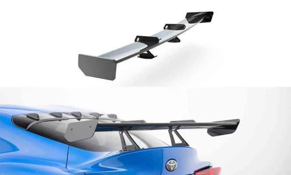 Alerón de carbono con montaje en forma de cisne superior para Toyota Supra Mk5
