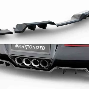 Splitter Trasero (con barras verticales) + Splitters Laterales Traseros Chevrolet Corvette Z06 C7