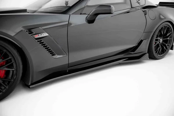 Difusores de Faldones Laterales Chevrolet Corvette Z06 C7 - Imagen 3
