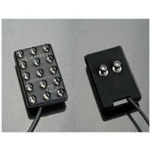 Cartek Led Luz Lluvia Trasera (Luz Fija ON/OFF) Pro 15 LED Homologado FIA 92x90x20mm (modelo horizontal)