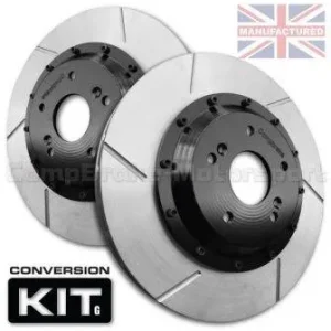 KIT DE CONVERSIÓN DE DISCO DE FRENO DELANTERO COMPBRAKE / AUDI A3 QUATTRO 2003 - 3.2L V6 24V / 312 mm x 25 mm