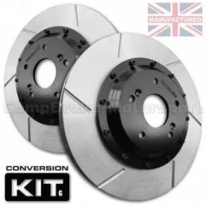 KIT CONVERSIÓN DISCO DELANTERO COMPBRAKE / VW GOLF MK2 1.8 GTI 16 V (1984-1992) / 256 mm x 20 mm