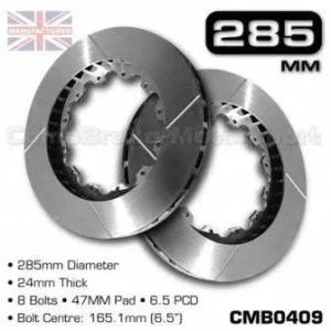 DISCOS DE RECAMBIO O ADAPTABLES 6.5" / 285mm x 24mm COMPBRAKE