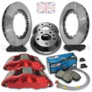 VW CORRADO VR6 18" / KIT FRENOS COMPBRAKE PRO RACE 6 / 6 PISTONES