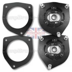 COPAS DE FRENO DELANTERO Y PLACAS DE REFUERZO RENAULT CLIO 3 / AJUSTABLES
