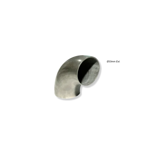 CODO 90º INOXIDABLE Ø33MM
