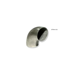 CODO 90º INOXIDABLE Ø76MM