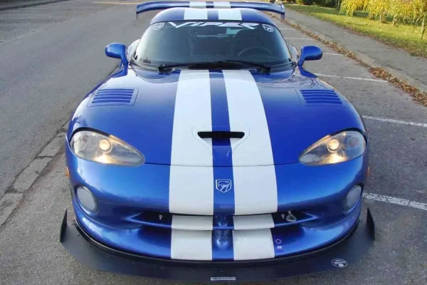 DIVISOR DELANTERO DE CARRERAS DODGE VIPER GTS
