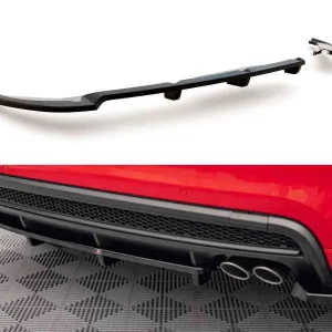 Splitter trasero (con barras verticales) Fiat 500X Sport Mk1 Facelift