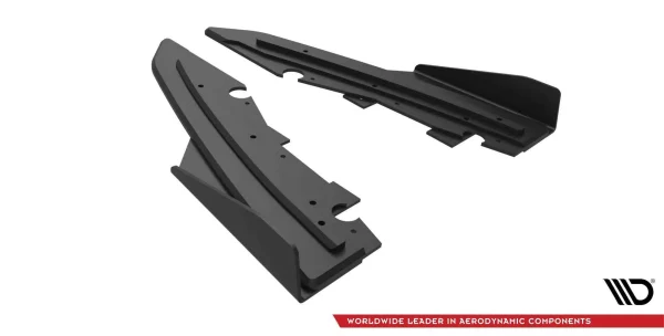 Divisores laterales traseros Street Pro + aletas para Ford Mondeo Sport Mk5 Facelift / Fusion Sport Mk2 Facelift - Imagen 6