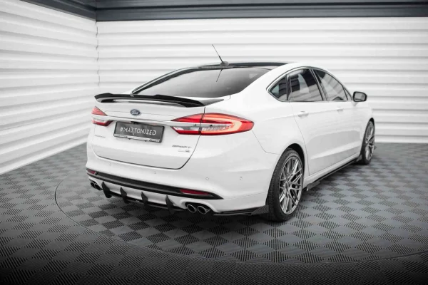 Divisores laterales traseros Street Pro + aletas para Ford Mondeo Sport Mk5 Facelift / Fusion Sport Mk2 Facelift - Imagen 3