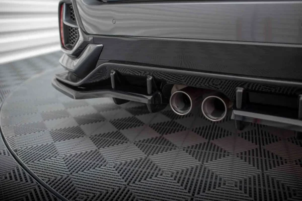 Splitter Trasero (con barras verticales) + Flaps Honda Civic Sport Mk 10 Facelift - Imagen 5