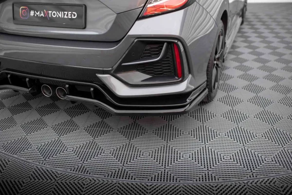 Splitter trasero (con barras verticales) Honda Civic Sport Mk 10 Facelift - Imagen 2