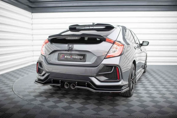 Splitter trasero (con barras verticales) Honda Civic Sport Mk 10 Facelift - Imagen 3