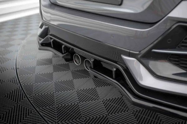 Splitter trasero (con barras verticales) Honda Civic Sport Mk 10 Facelift - Imagen 4