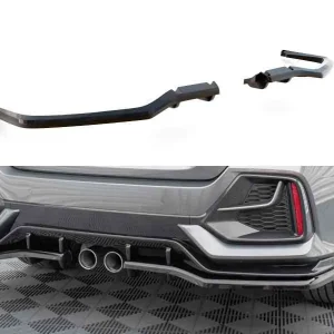 Splitter trasero (con barras verticales) Honda Civic Sport Mk 10 Facelift