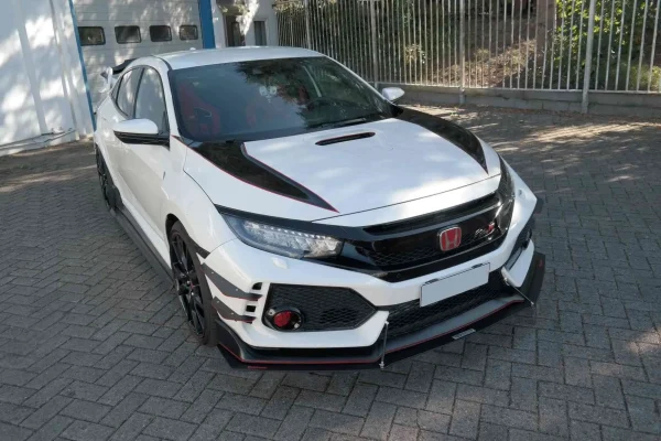 DIVISOR DELANTERO DE CARRERAS V.1 HONDA CIVIC X TYPE R - Imagen 2