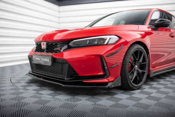 Splitter delantero V.1 + Flaps Honda Civic Type-R Mk 11 - Imagen 4