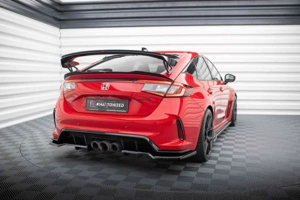 Splitter trasero (con barras verticales) V.1 Honda Civic Type-R Mk 11 - Imagen 4
