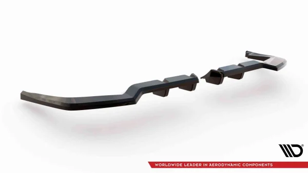 Splitter trasero (con barras verticales) V.1 Honda Civic Type-R Mk 11 - Imagen 6