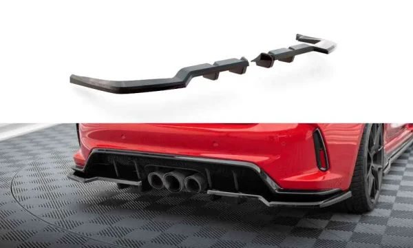 Splitter trasero (con barras verticales) V.1 Honda Civic Type-R Mk 11