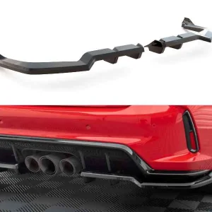 Splitter trasero (con barras verticales) V.2 Honda Civic Type-R Mk 11