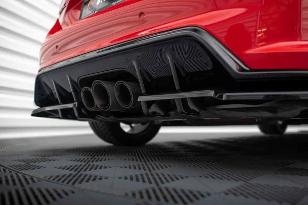 Splitter trasero (con barras verticales) V.1 Honda Civic Type-R Mk 11 - Imagen 3