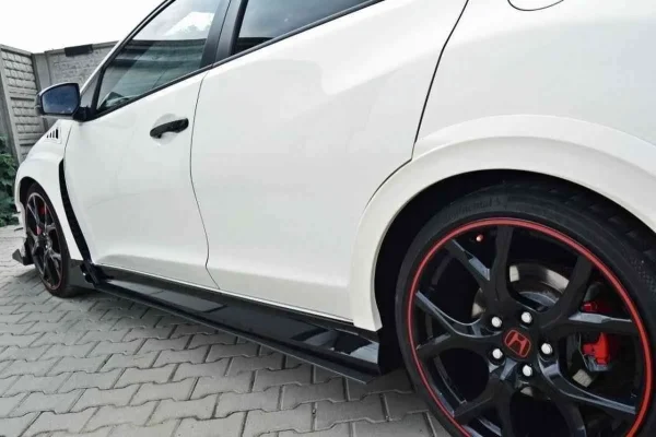 DIFUSORES DE FALDÓN LATERALES RACING HONDA CIVIC IX TYPE R - Imagen 3