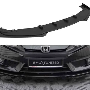 Divisor delantero Street Pro + aletas para Honda Civic Mk10