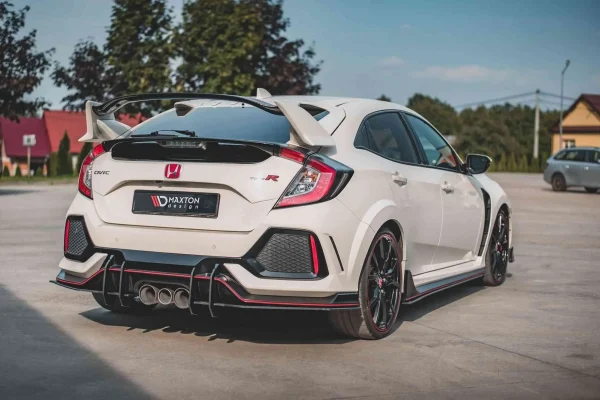 Faldón trasero Street Pro V.2 Honda Civic X Type R - Imagen 5