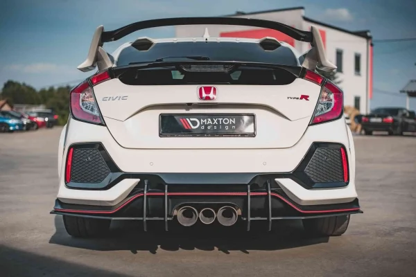 Faldón trasero Street Pro V.2 Honda Civic X Type R - Imagen 3