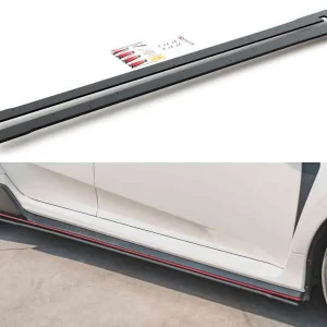 Faldones laterales y difusores Racing Durable V.2 Honda Civic X Type-R