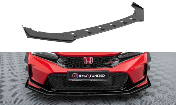 Divisor delantero Street Pro + aletas para Honda Civic Type-R Mk 11
