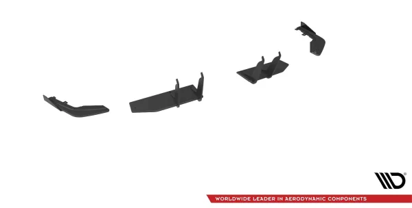 Divisores laterales traseros Street Pro + aletas para Honda Civic Type-R Mk 11 - Imagen 7