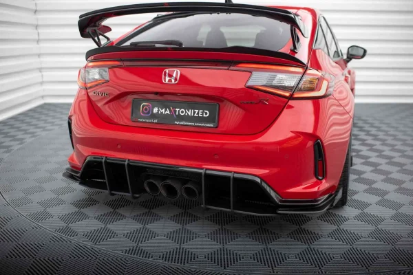 Divisores laterales traseros Street Pro + aletas para Honda Civic Type-R Mk 11 - Imagen 6