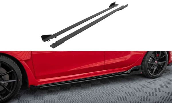 Faldones laterales Street Pro, difusores y aletas para Honda Civic Type-R Mk 11