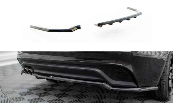 Splitter trasero (con barras verticales) Jaguar XE X760 Facelift