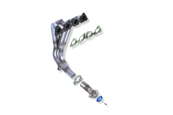 COLECTOR DE ESCAPE DEPORTIVO TUBULAR INOXIDABLE 4-2-1:PEUGEOT 206