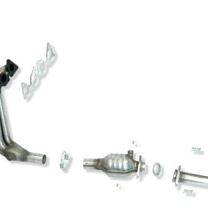 COLECTOR DE ESCAPE DEPORTIVO TUBULAR INOXIDABLE:PEUGEOT 206