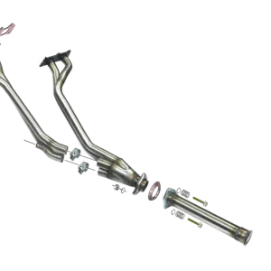 COLECTOR DE ESCAPE DEPORTIVO TUBULAR INOXIDABLE:PEUGEOT 306