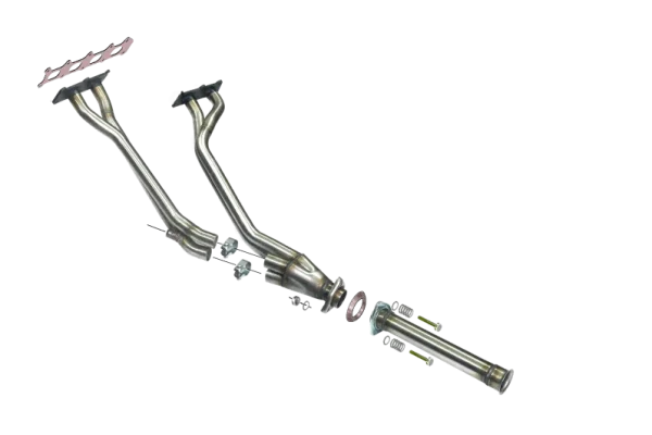 COLECTOR DE ESCAPE DEPORTIVO TUBULAR INOXIDABLE:PEUGEOT 306